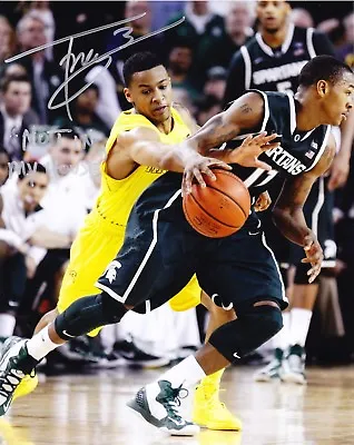 Trey Burke Rp Signed 8x10 Photo Michigan Wolverines Vs Msu Not In My House • $12.99