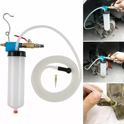Car Brake Vacuum Fluid Oil Change Pump Tool Brake Fluid Bleeder Equipment Kit US • $15.98