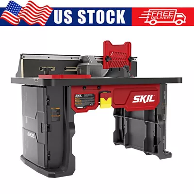 SRT1039 Benchtop Portable Router Table Dual-Sided Integrated Router Bit Storage • $210.19
