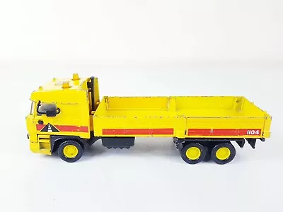 Matchbox Super Kings DAF Space Cab Dropside Flat Bed & Trailer K21 K122/137 Rare • $110.97