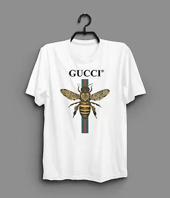 Bee Gucci T Shirt  Men Tshirt New WHITE Variasi T Shirt White Unisex • $29.99