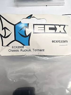 Ecx Rc Car Chassis Ruckus Torment 1/10th 2WD ECX2008 • $10.95