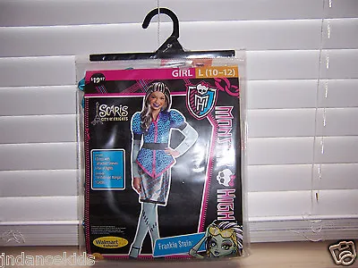 Monster High Scaris Frankie Stein Girls Costume Size L (10-12) Halloween Pretend • $22.99