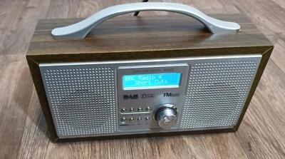 £16.99 • Buy Red Wooden Digital DAB/FM Portable Radio