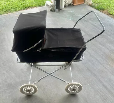 Vintage Cyclops 1970s Dolls Pram With Folding Chrome Frame • $195