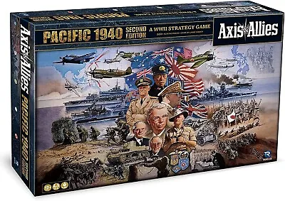 Axis & Allies: 1940 Pacific Second Edition - WWII War Miniatures Strategy Board • $99.99