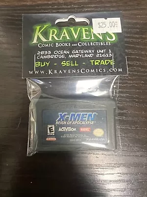 X-Men: Reign Of Apocalypse (Nintendo Game Boy Advance 2001) • $25