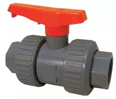 Chemtrol Ma930u6 1/2  Socket X Thread Pvc Ball Valve Inline True Union • $69.69