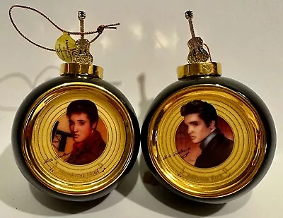 Bradford Editions Elvis Presley Solid Gold JAILHOUSE ROCK & HEARTBREAK HOTEL • $21.21