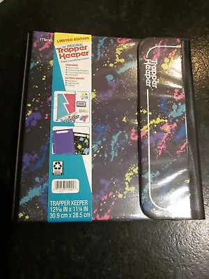 Rare Mead Trapper Keeper Retro 80's Spatter Spat Limited Edition 2022 Collection • $18.99