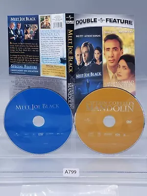 Meet Joe Black/Captain Corellis Mandolin (DVD) No Case No Tracking • $4.99