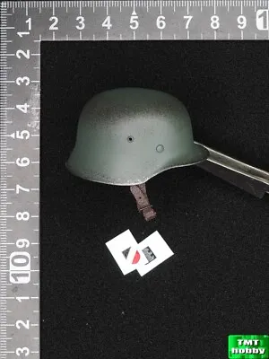 1:6 Scale DID D80166 WWII German Military Policeman Richard - Metal Helmet • $7.50