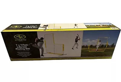 Athletic Works 7'x7' L-Screen Baseball Training Net New In Box Free Sipping! • $59.99