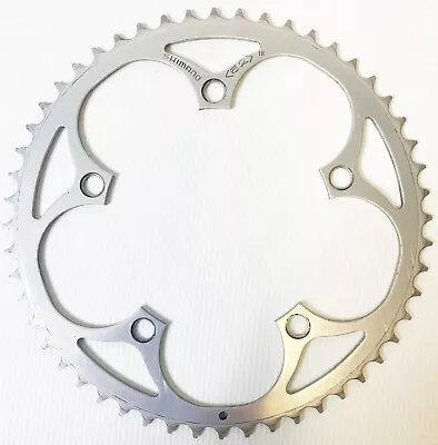 Vintage Shimano 52-Tooth 130 Bcd 5 Bolt Bicycle Chainring Road Bike - Used • $10.95