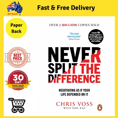 Never Split The Difference: Negotiating As If Your Life Depended On It By... • $24.93