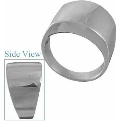 Sterling Silver Chunky Square Ring • $24.99