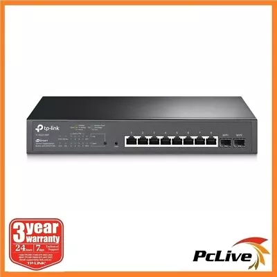 TP-Link TL-SG2210MP V4 JetStream 10-Port Gigabit Smart Switch With 8-Port PoE+ • $214.90