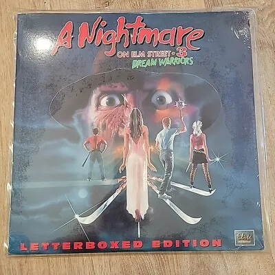 A Nightmare On Elm Street 3 Dream Warriors Laserdisc LD Elite Entertainment  • $89