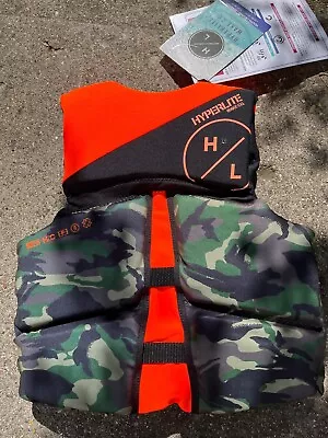 Hyperlite USCG Approved Life Vest (55-88) Lbs Youth Kids • $69.99