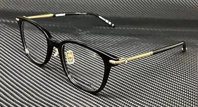 MONT BLANC MB0247OK 004 Black Gold Extra Large Men's 54 Mm Eyeglasses • $228