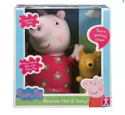 Peppa Pig Hide N Seek Electronic Soft Toy- PEPPA PIG - BRAND NEW - On SALE • $49