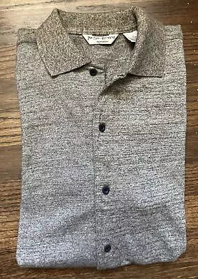 Vintage Yves Saint Laurent Menswear Short Sleeve Shirt Cotton Green Size S YSL • $26