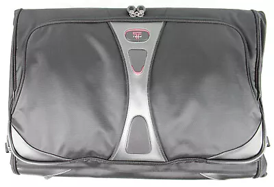 TUMI 'T-Tech' Black Nylon Tri-Fold Garment Shoulder Bag - 5536D • $149.99