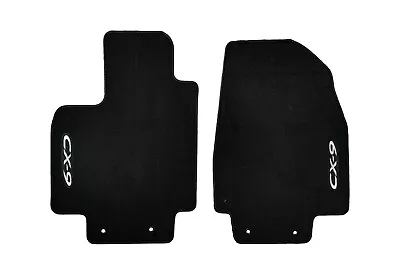 2007-2015 Mazda CX9 Front Rear Carpet Floor Mats Black OEM 00008BN04B 00008BN05B • $179.88