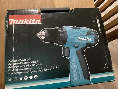 Makita Cordless Driver Drill 6281D 14.4V.  2 Batteries New In Case Unused. • £45