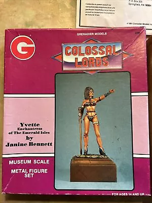 Grenadier Models Colossal Lords Yvette Enchantress Of The Emaerald Isles • £10