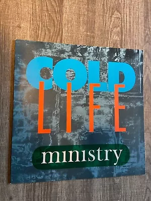 Vinyl Lp  Ministry Cold Life 1985 Wax Trax • $10