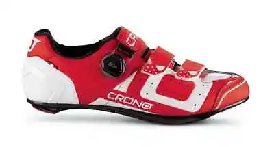 NEW Crono CR3 Road Cycling Shoes - Red (Reg. $220) BOA Italian Sidi Gaerne Giro • $119.99