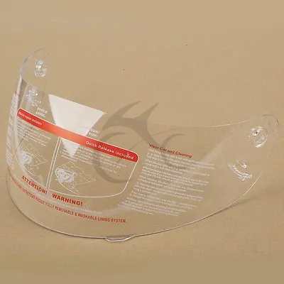 Replacement Motorcycle Flip Up Full Face Helmet Visor Shield Clear • $12.50