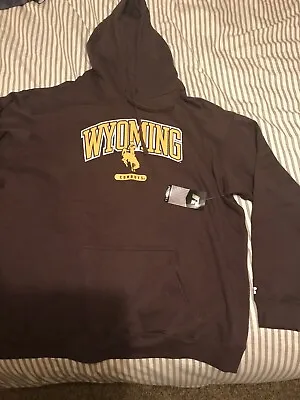 Russell Men's Wyoming Cowboy  Hoodie Brown 3XL • $25