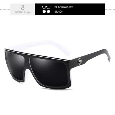 DUBERY Polarized Sunglasses Men Driving Shades Male Retro Sun Glasses Men UV400 • $13.17