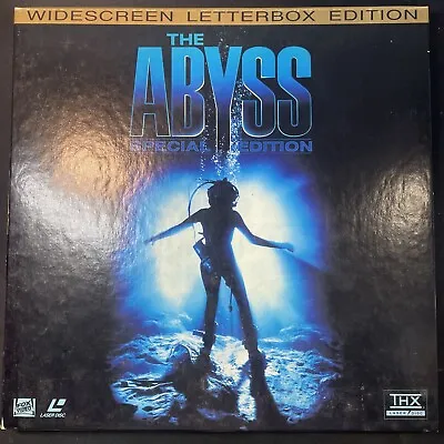 THE ABYSS 3-Laserdisc LaserDisc BOX SET SPECIAL EDITION THX WIDESCREEN • $9.95