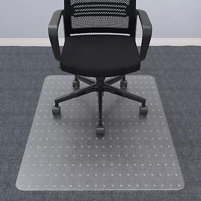 Office Chair Mat For Carpet Protector 120x90cm W/Non-Slip Studded Backing Pile • $31.99