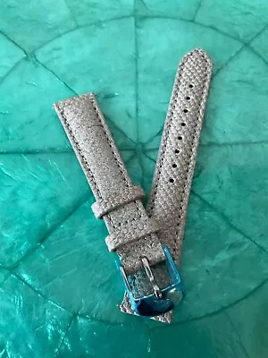 MICHELE MS16AA060040 CHAMPAGNE SPARKLE 16mm WATCH STRAP - $120 • $26.39