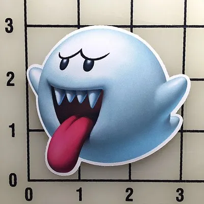 Mario Ghost 3  Wide Color Vinyl Decal Sticker - BOGO • $5.99