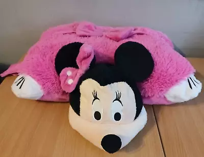 Original PILLOW PETS Minnie Mouse Disney Plush Soft Toy Cushion • £14.95