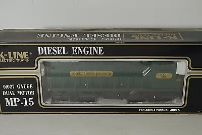 K-line Kennecott Copper Corporation Mp-15 Diesel Engine O/27 Scale With Box • $92.95