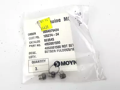 3pcs Genuine Moyno Pump Parts Rotor Set Screw BE054S • $19.99