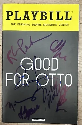 Ed Harris Lily Gladstone Charlotte Hope Signed Good For Otto Playbill • $30