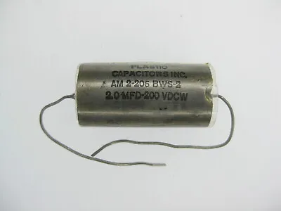 1.0 2.0 3.0 5.0 UF 200V Vintage PCI Metalized Polyester Crossover Capacitors NOS • $5.99