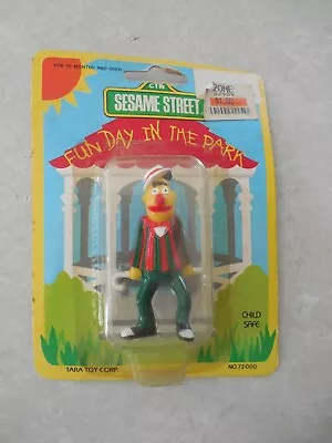 Sesame Street Fun Day In The Park Bert 3  Figure With Hat & Cane Nib Tara Toy! • $11.99