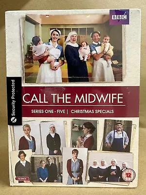 CALL THE MIDWIFE : Series One To Five 1 - 5 & Christmas Specials DVD Boxset- NEW • £15.99