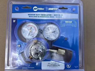 🇺🇸Miller/Smith # 30-15-300 Acetylene Medium Duty Regulator CGA 300🇺🇸 • $88.99