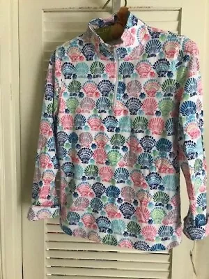$10 • Buy Talbots Pullover Shirt With Scallop Shell Design