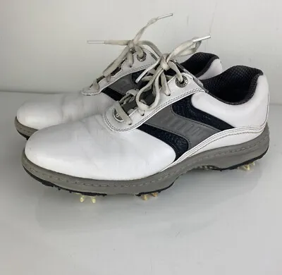 Men FootJoy FJ Contour Series Athletic Plastic Spike Golf Sneakers Shoes 8M • $15.99