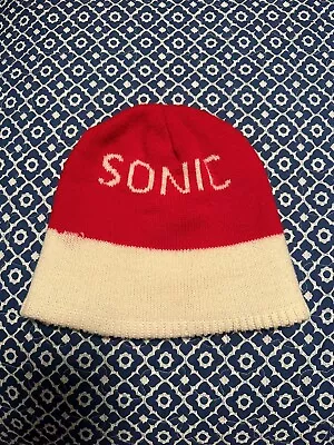 Vintage Sonic Drive In Fast Food Restaurant Hat Cap Beanie • $15.75